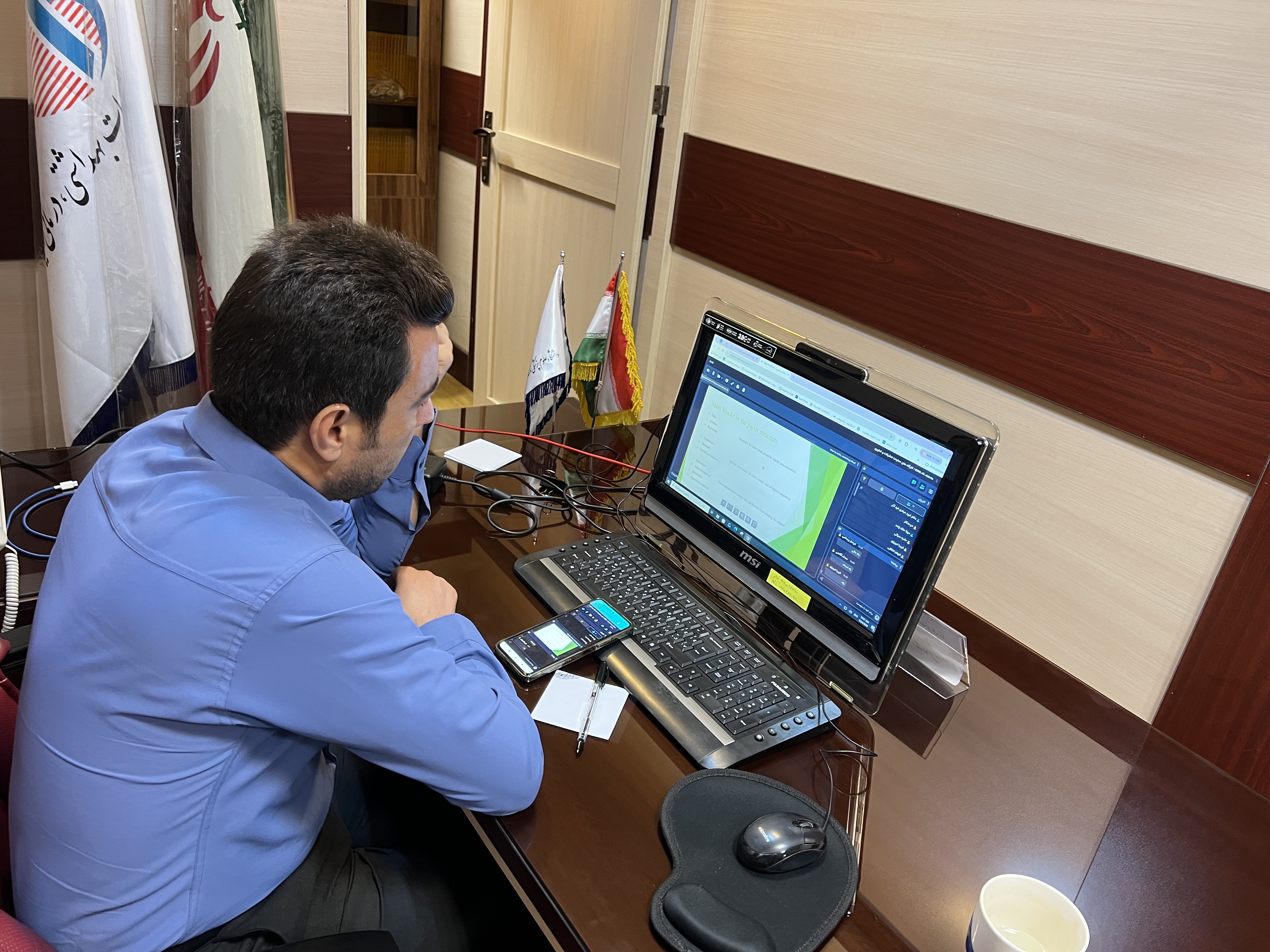 Webinar on Writing English Articles for ISI Journals Held